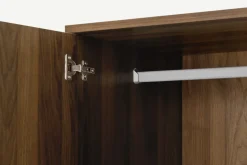 Armario Damien – Efecto Walnut Black