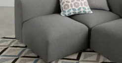 Asiento Esquinero Modular Juno – Gris Marga