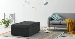 Banqueta Ilma Gris Medianoche