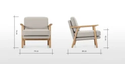 Butaca Acento Lars – Beige