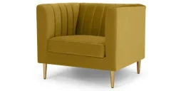 Butaca Amicie – Dorado Vintage