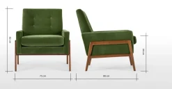Butaca Cecil – Verde Hierba