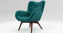 Butaca Doris – Azul Cerceta
