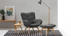 Butaca Doris – Gris Pizarra