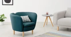 Butaca Elio – Tejido Azul Brisa