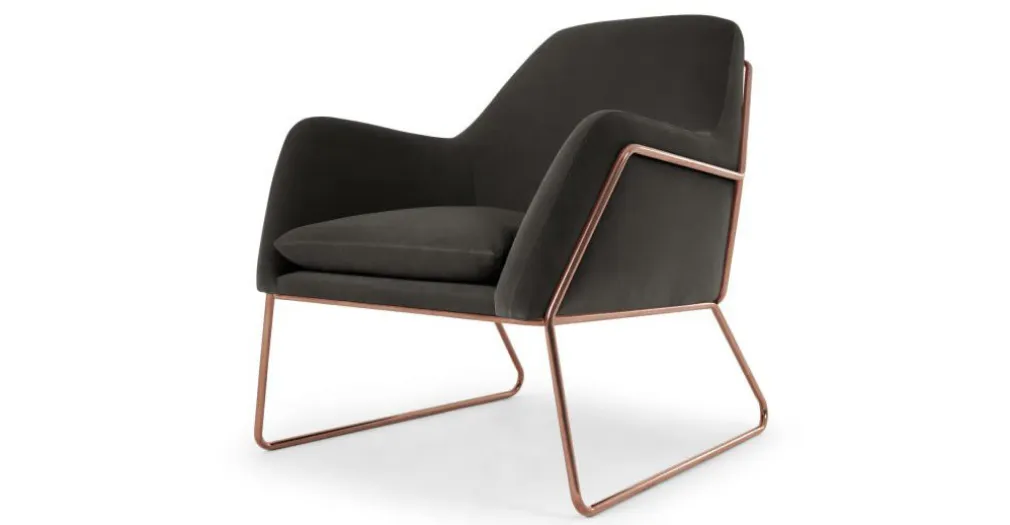 Butaca Frame – Gris Hormigón