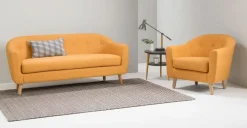 Butaca Lottie – Amarillo Miel