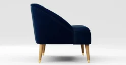 Butaca Margot – Azul Marino Oscuro