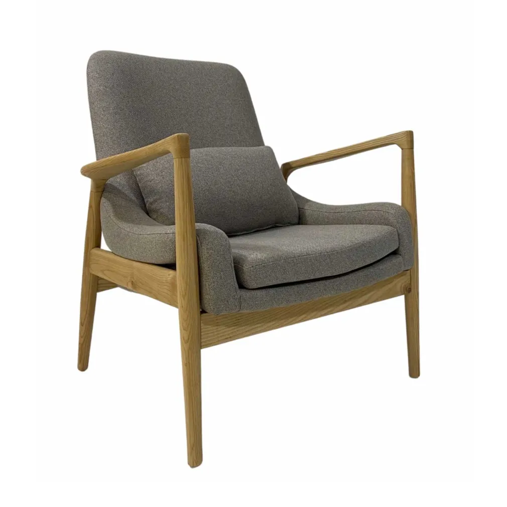 Butaca Rogers – Natural Grey
