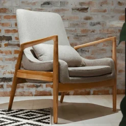 Butaca Rogers – Natural Grey
