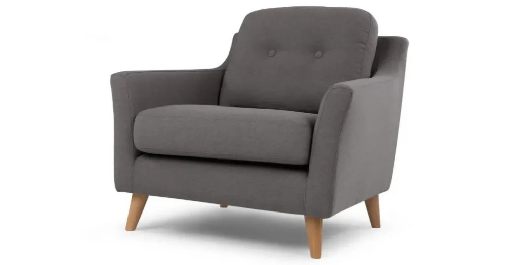 Butaca Rufus – Gris Rinoceronte