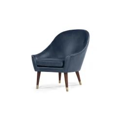 Butaca Seattle – Cuero Azul Oxford