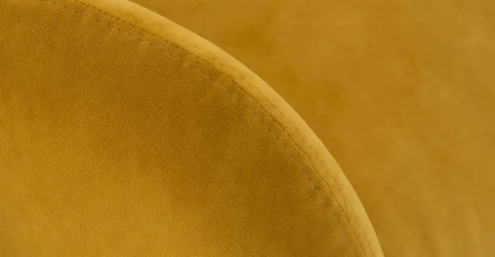Butaca Sofía – Afelpado Cúrcuma