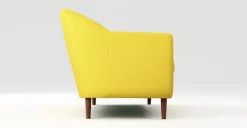 Butaca Tubby – Amarillo Retro