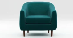 Butaca Tubby – Azul Cerceta