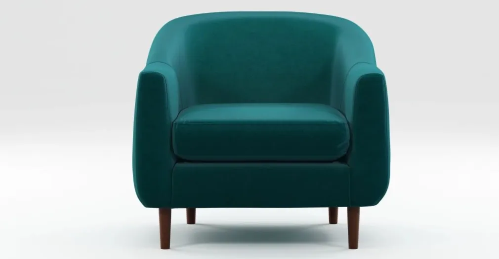 Butaca Tubby – Azul Cerceta