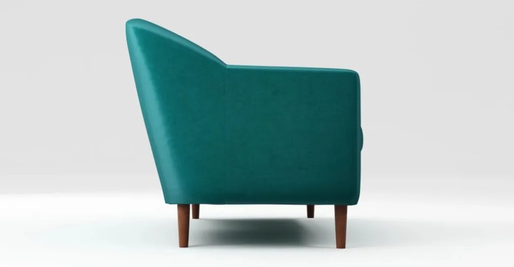 Butaca Tubby – Azul Cerceta