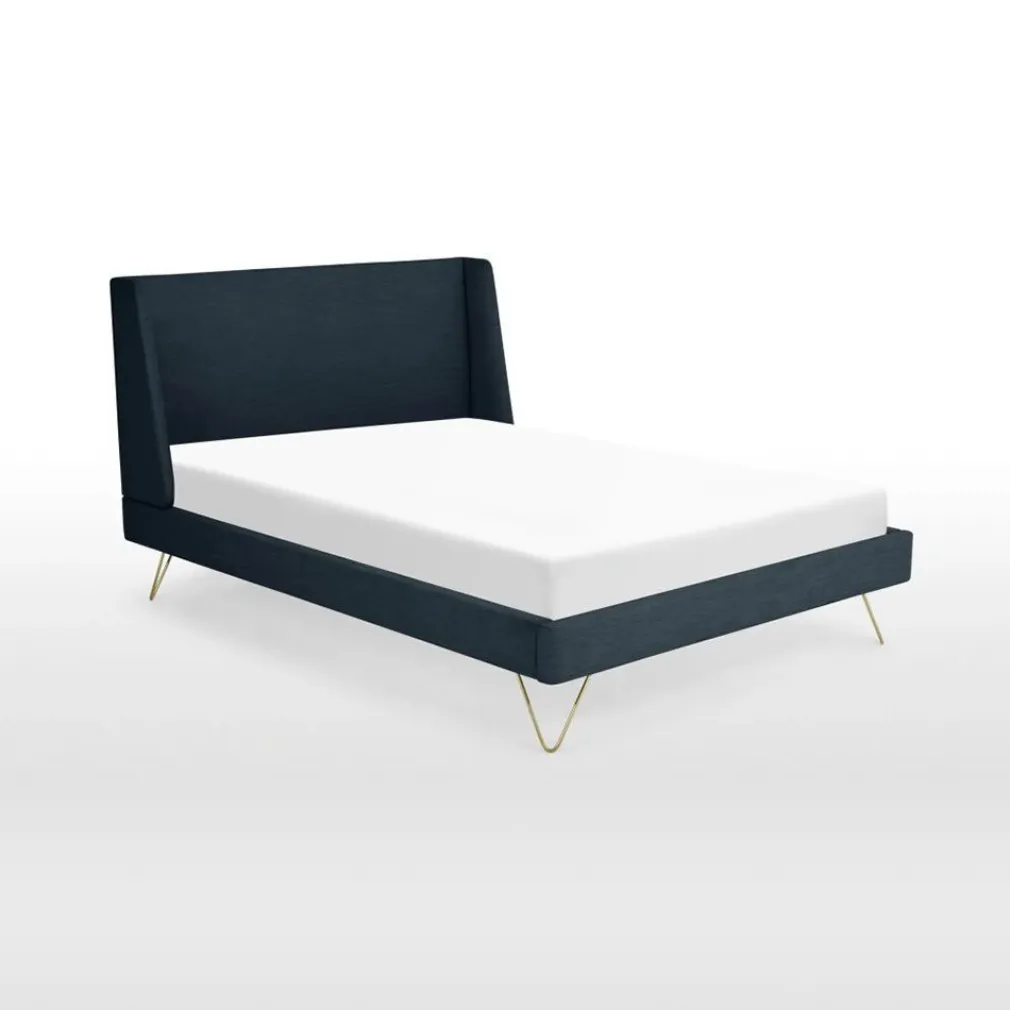 Cama Elona – Tejido Azul Vaquero