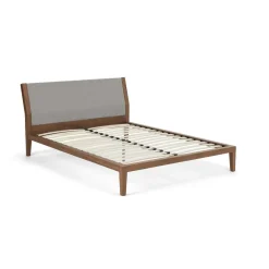 Cama Europea Lansdowne – Nogal y Gris Garza