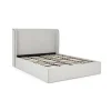 Cama Europea Otomana Ormond – Gris Elegante