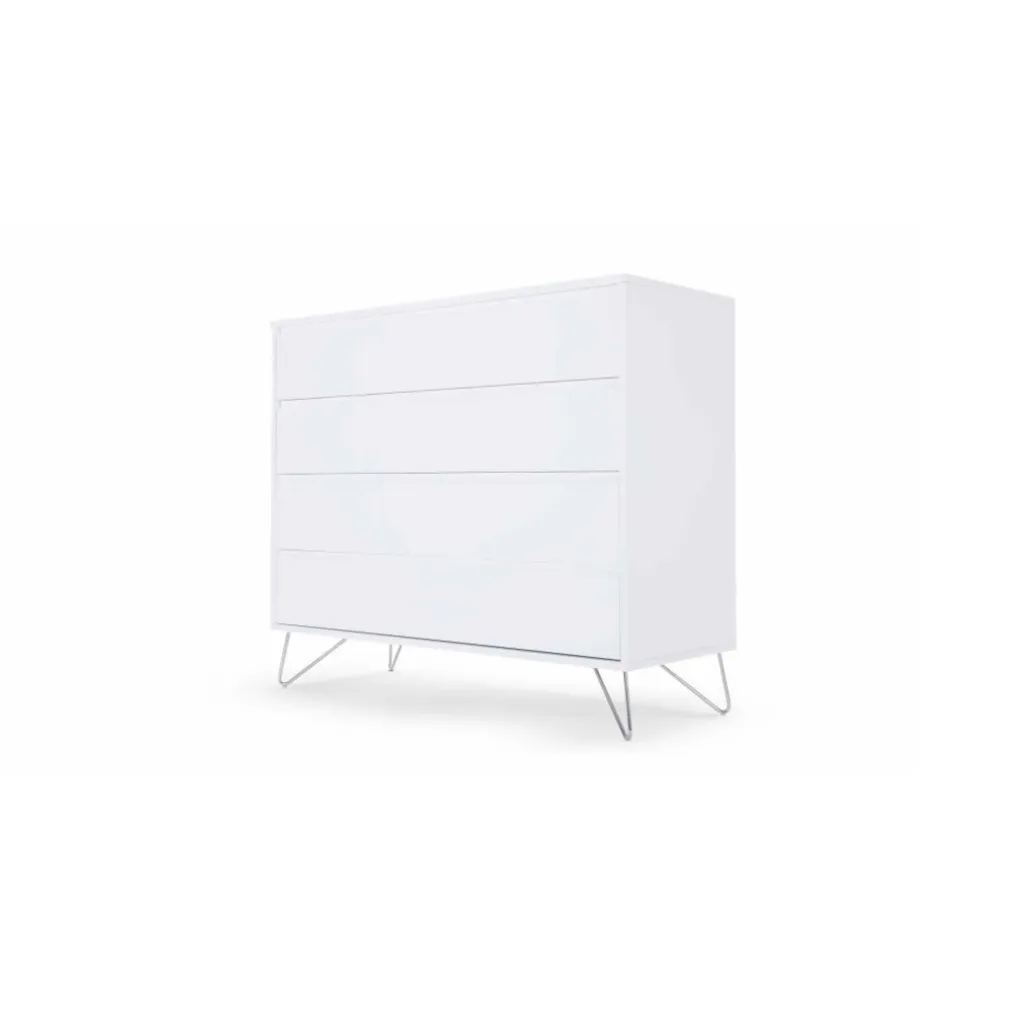 Cómoda Elona – Blanco Brillante