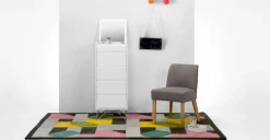 Cómoda Tocador Elona – Blanco Brillante