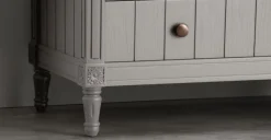 Cómoda Vintage bourbon – Gris