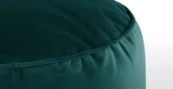 Cojín de Suelo de Terciopelo Lux – Verde