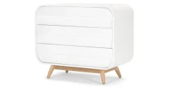 Comoda Esme – Blanco y Fresno