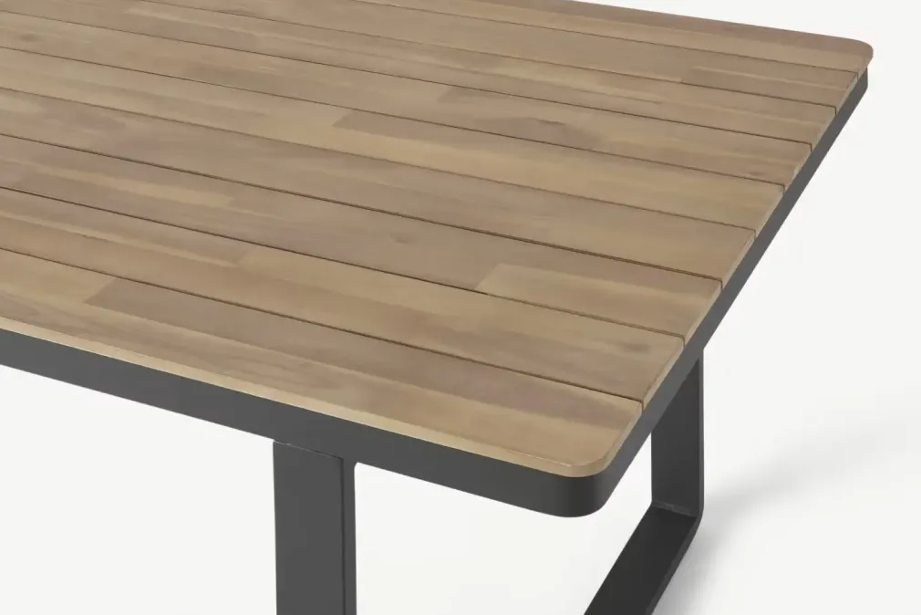 Conjunto de Comedor Topa – Efecto Pino y Gris