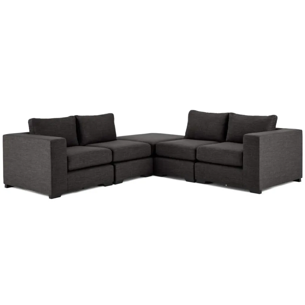 Conjunto de Seccional Modular Mortimer – Gris Foca