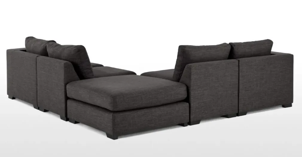 Conjunto de Seccional Modular Mortimer – Gris Foca