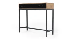 Consola Lomond – Madera de mango y negro