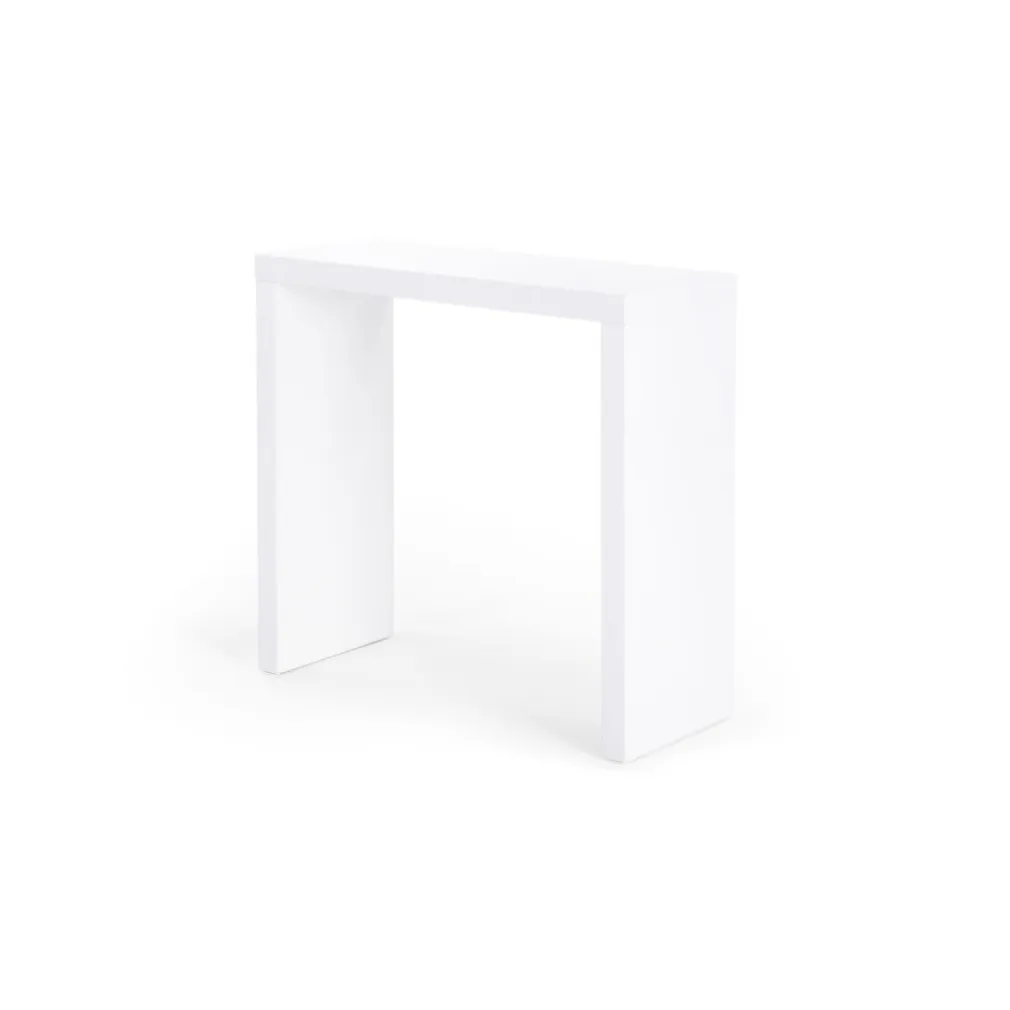 Consola pequeña Bramante – Blanco