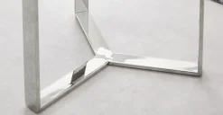 Mesa auxiliar Aula – Cromo y cristal