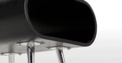 Mesa auxiliar con almacenaje Hooper – Negro