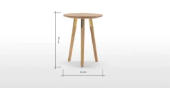 Mesa auxiliar Range – Roble ⚡