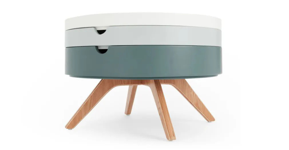 Mesa de Centro Cairn – Tonos de gris
