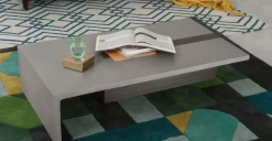Mesa de Centro Claus – Gris Hormigón