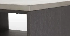 Mesa de Centro con Almacenaje Boone – Gris hormigón