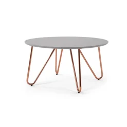 Mesa de Centro Eibar – Gris y Cobre