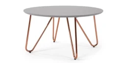 Mesa de Centro Eibar – Gris y Cobre
