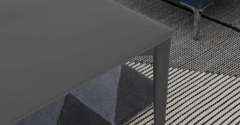 Mesa de Centro Grande Rectangular Tandil – Gris