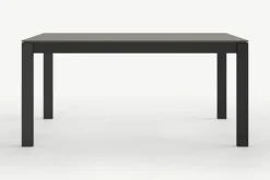 Mesa de Comedor 6 Asientos Corinna – Gris y Negro