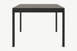 Mesa de Comedor 6 Asientos Corinna – Gris y Negro