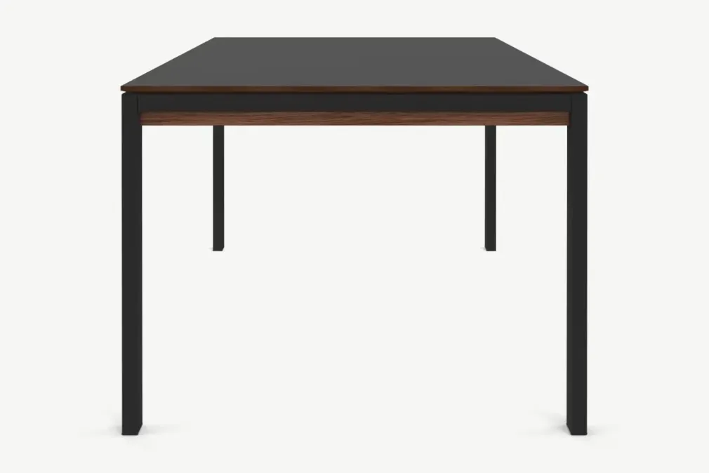 Mesa de Comedor 10 Asientos Corinna – Nogal y Negro