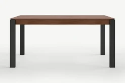 Mesa de Comedor 6 Asientos Corinna – Nogal y Negro