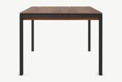 Mesa de Comedor 6 Asientos Corinna – Nogal y Negro