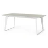 Mesa de Comedor Boone – Hormigón Blanco