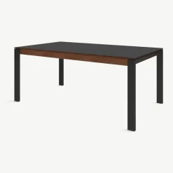 Mesa de Comedor Corinna – Nogal y Negro